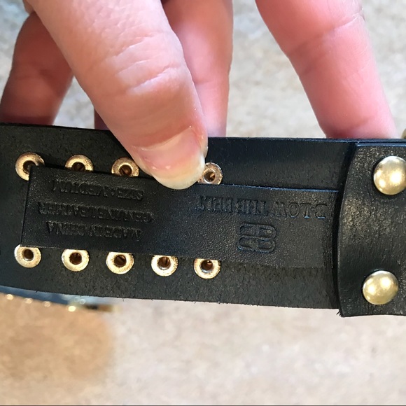 B-low the belt size medium Fillmore studded belt main image 6